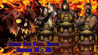 MK Mobile. Shirai Ryu Fatal Tower Battles 31 - 35