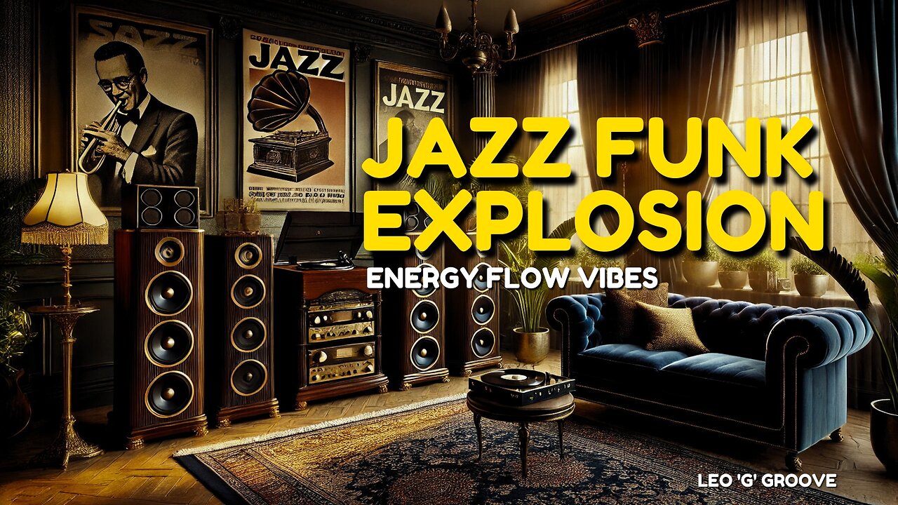 Jazz Funk Explosion | Funky Groove Vibes for Focus & Relaxation