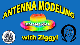 Antenna Modeling with MMANA-GAL and ZIGGY!! - Sunday Night Ragchew Ep. 98