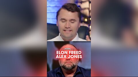 Charlie Kirk: Elon Musk Freed Alex Jones - 12/17/23