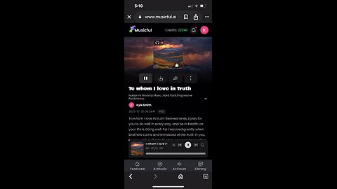 To whom I love in Truth