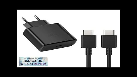 PD45W 1-Port USB PD Charger USB-C Fast Charging Wall Charger Adapter EU Review