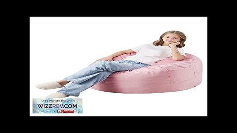 3 feet Round Bean Bag Chair with Removable Cover & Dutch Velvet Review