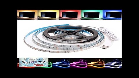 1M Waterproof USB SMD3528 TV Background Computer LED Strip Tape Flexible Light Review