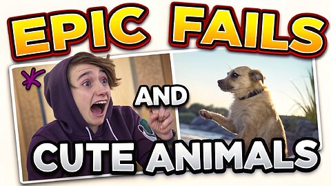 Funny Fails and Cute Animals part 22 Compilation #FunnyFails #CuteAnimals #ViralVideos