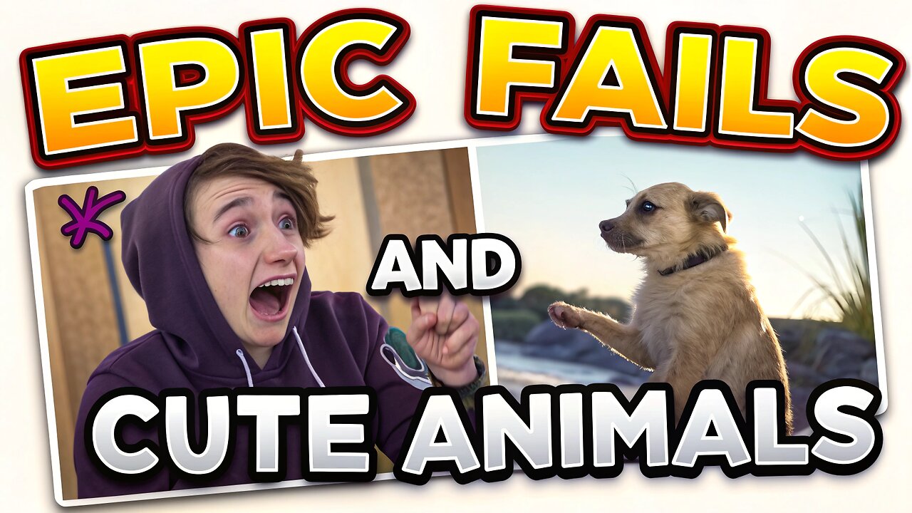 Funny Fails and Cute Animals part 22 Compilation #FunnyFails #CuteAnimals #ViralVideos
