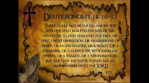 Necromancy : invoking the dead.