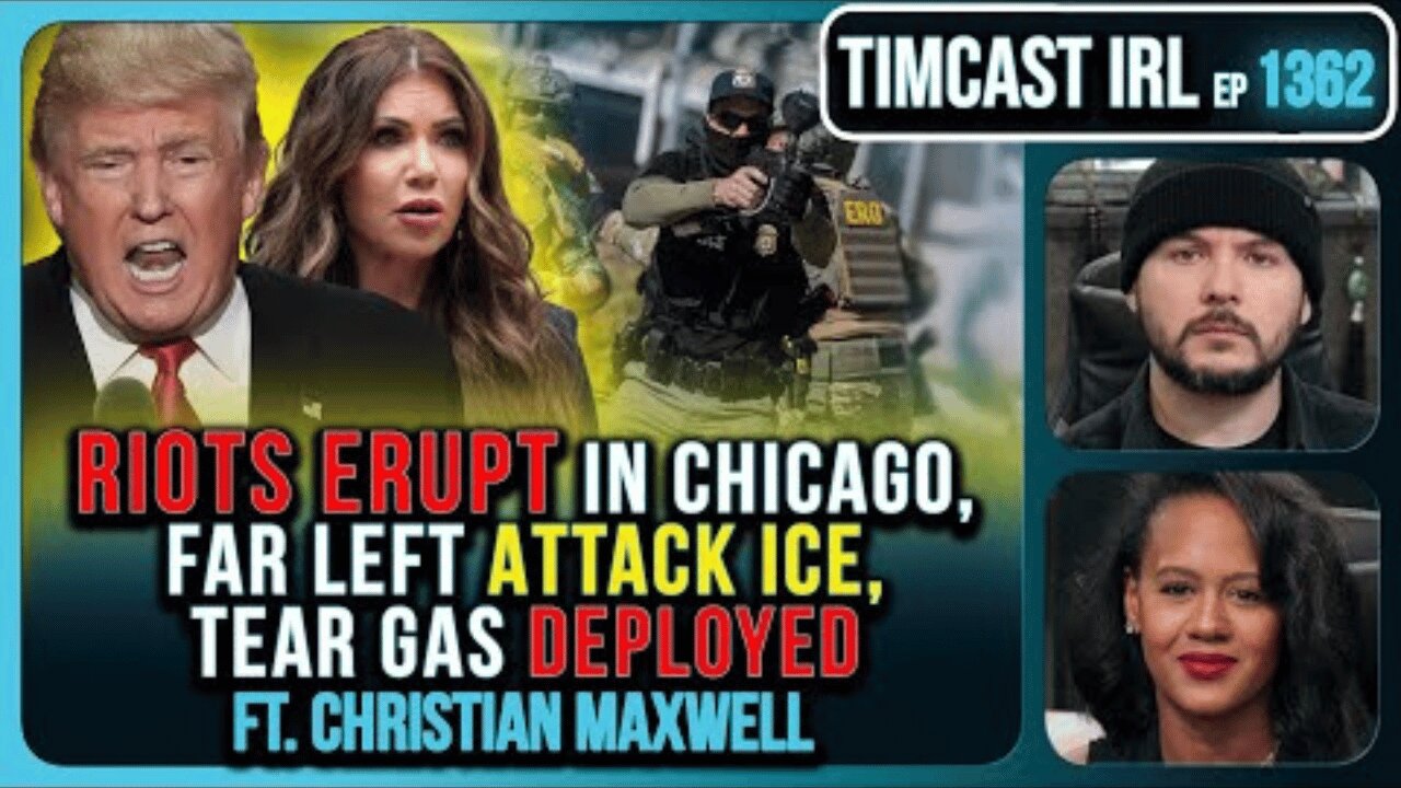 RIOTS Leftist ATTACK ICE, Tear Gas Deployed, Feds Ordered To IGNORE CA Law, CIVIL WAR! | Timcast IRL