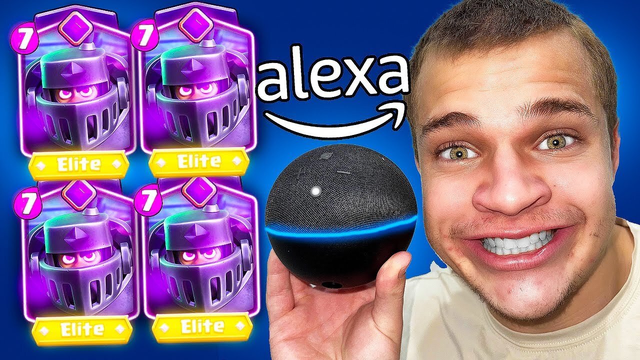 Alexa Picks My DECK in Clash Royale