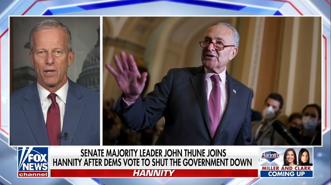 Sen Thune: Schumer Is Held Hostage By The Far Left