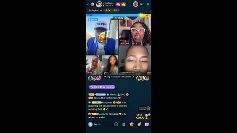 MUVA CANDI AND LIYAH DA DOLL TALK WITH FINESSE CHARLI AND 21 BADBIHH BIGO LIVE