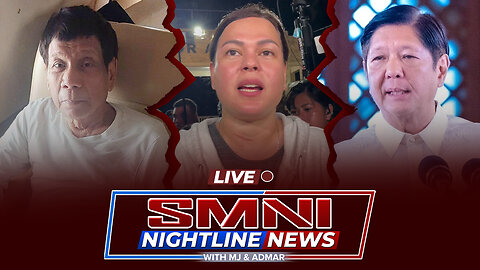 LIVE: SMNI Nightline News with MJ Mondejar & Admar Vilando | March 12, 2025 - Miyerkules