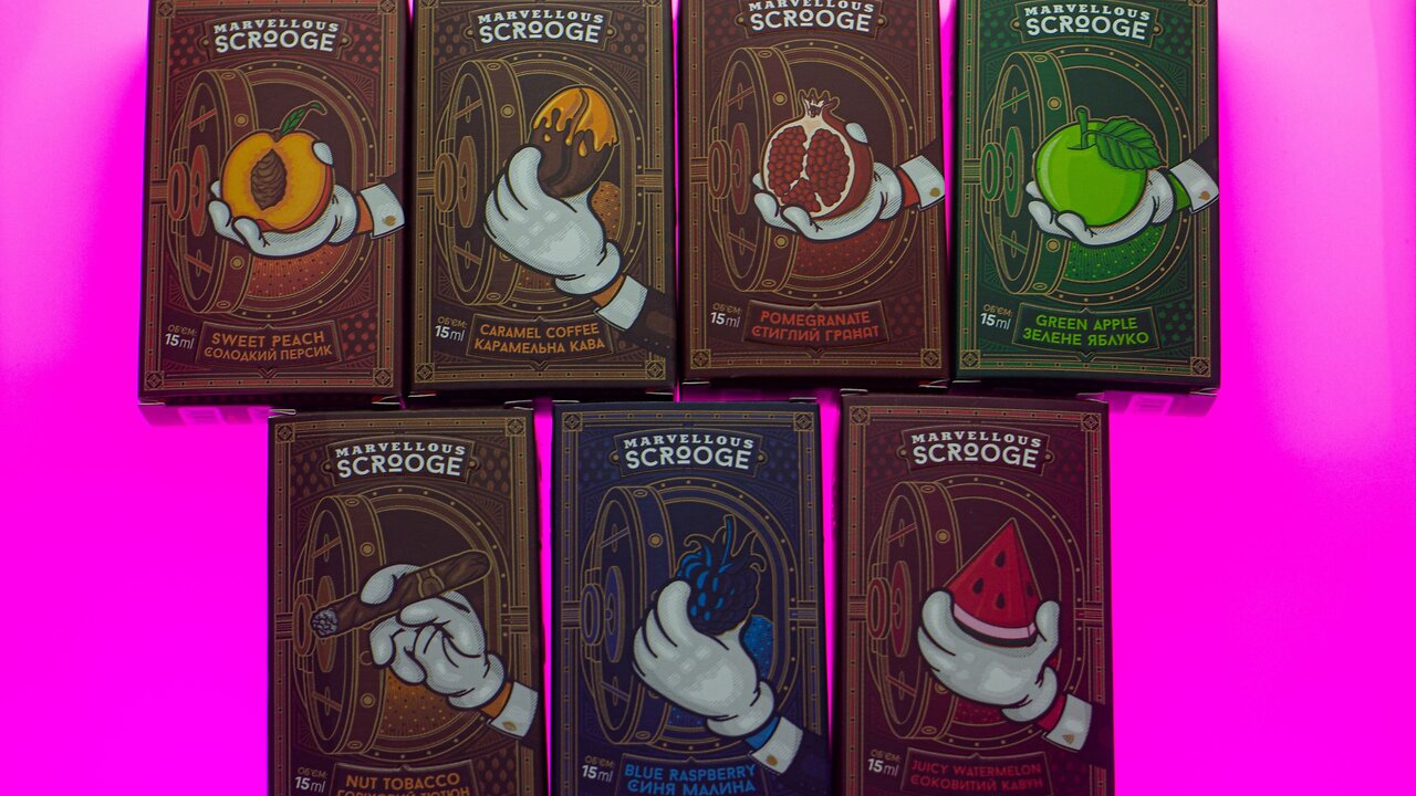 Рідина Marvellous Scrooge Цікаві малайзійські моносмаки!