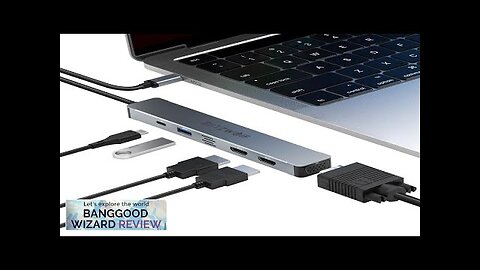 BlitzWolf® BW-NEW TH11 5 in 1 USB Hubs with Dual HDMI 4K@30Hz Review