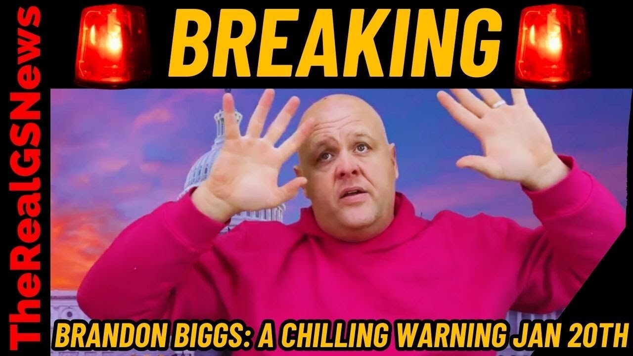 "10 CITIES ALERT!?" BRANDON BIGGS IS ISSUING GRAVE WARNING DC INAUGURATION