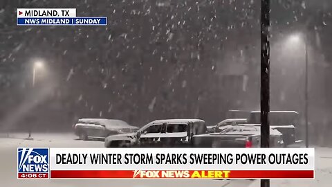 JUST IN: Deadly winter storm sparks 800k+ power outages