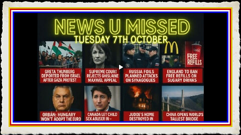 NEWS U MISSED WITH PAUL BROOKER DREW DEMI TUESDAY 7TH OCTOBER 2025