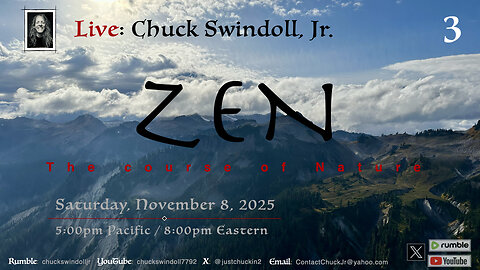 November 8, 2025 LIVE Zen week 3