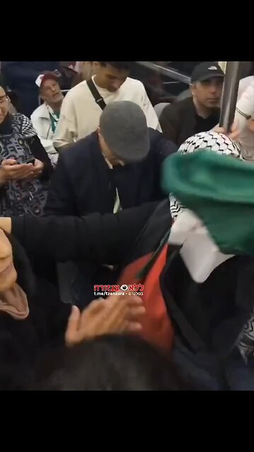 This is on the Subway in Paris. How many French people do you see here?