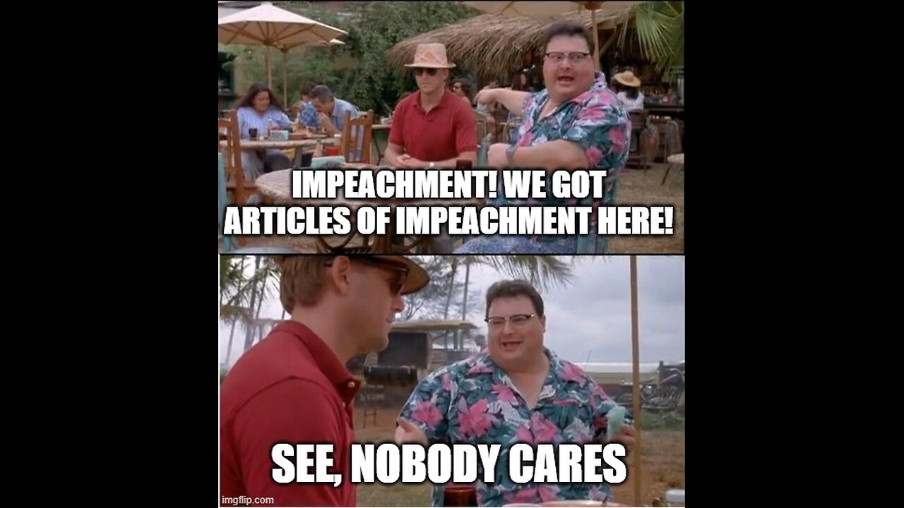 Democrat Al Green "I rise to announce that I will bring ARTICLES of IMPEACHMENT against the president for dastardly deeds proposed & dastardly deeds done."