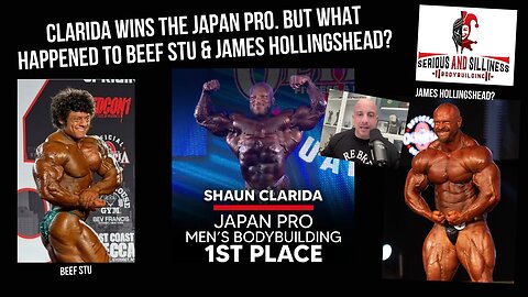 Clarida wins the Japan Pro. But what Happened to Beef Stu & James Hollingshead?