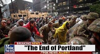 Portland HORDE 'GETS VIOLENT’... Mayor BLAMES TRUMP as Residents ABANDON CITY