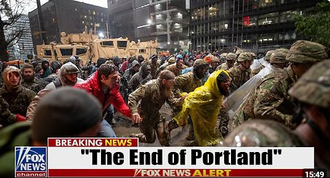 Portland HORDE 'GETS VIOLENT’... Mayor BLAMES TRUMP as Residents ABANDON CITY