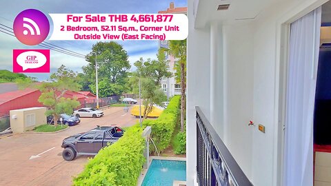 Seven Seas Côte d'Azur, Na Jomtien, Thailand, THB 4,661,877, 2 Bedroom, For Sale