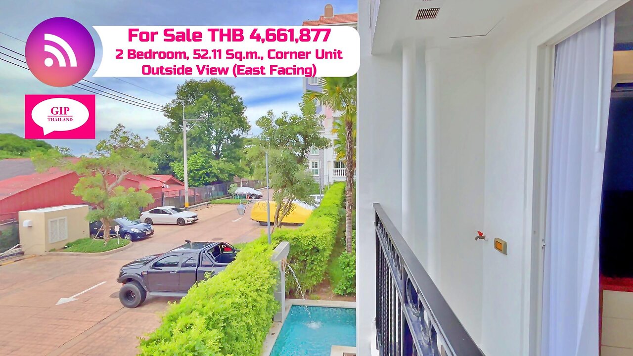 Seven Seas Côte dAzur, Na Jomtien, Thailand, THB 4,661,877, 2 Bedroom, For Sale