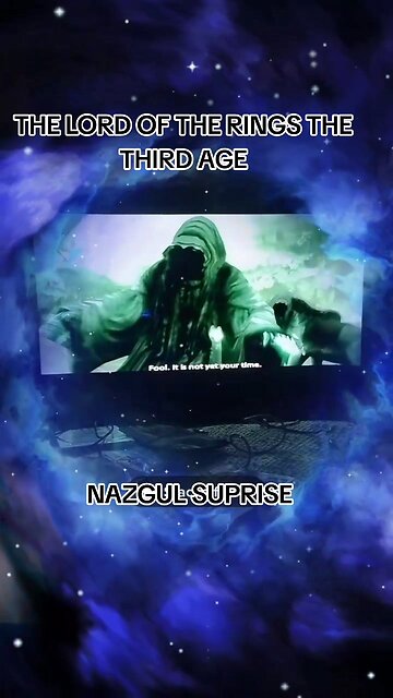 lord of the rings the third age (Nazgul surprise emotional song version) 👹👁️🕳️👺