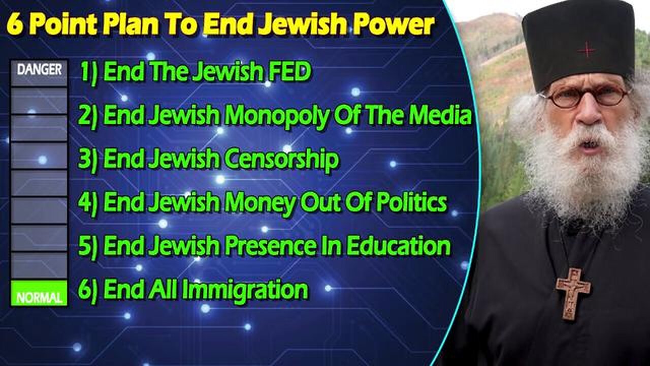 MY SIX POINT PLAN TO END JEWISH POWER [2025-10-08] - BROTHER NATHANAEL KAPNER