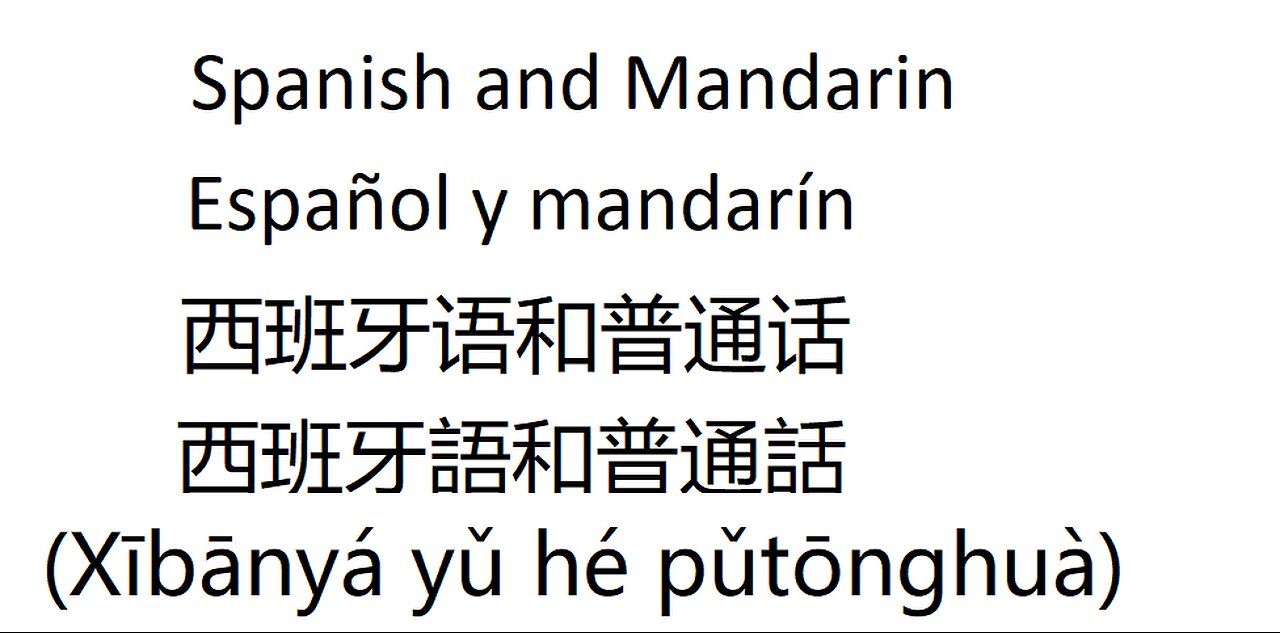 Why Do I Want to Learn Spanish and Mandarin?