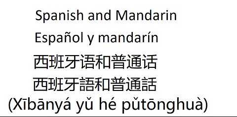 Why Do I Want to Learn Spanish and Mandarin?