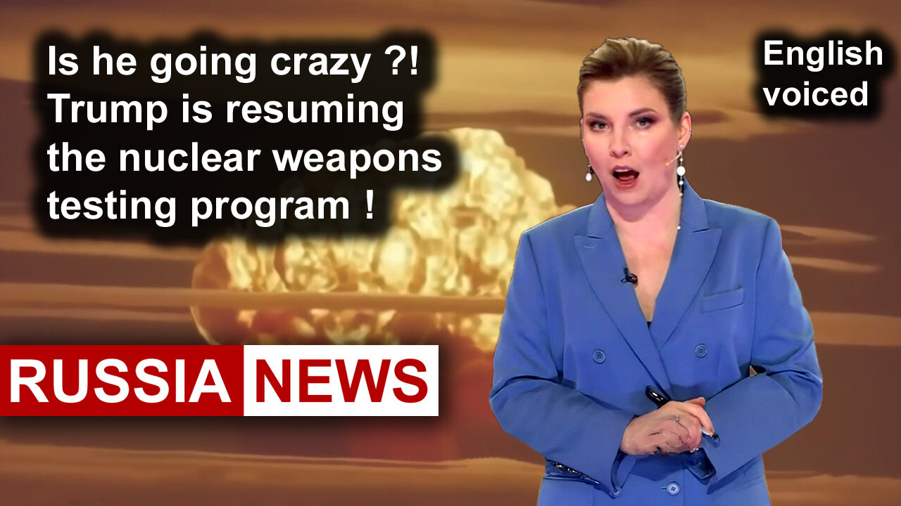 Is he going crazy?! Trump is resuming the nuclear weapons testing program!