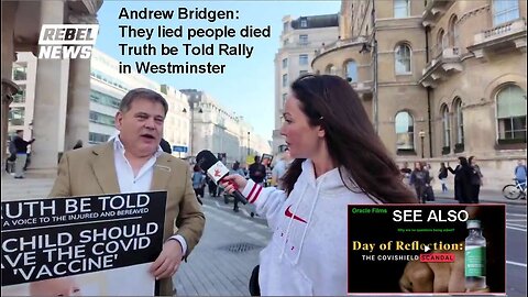 Andrew Bridgen: They lied people died - Truth be Told Rally in Westminster COPY