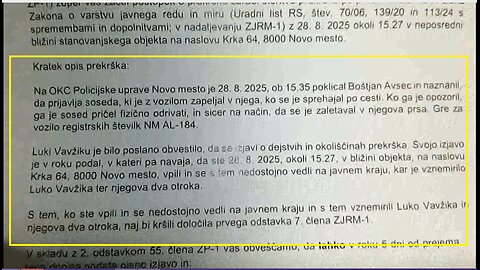 Response to police assault accusation Krka 64 Novo mesto