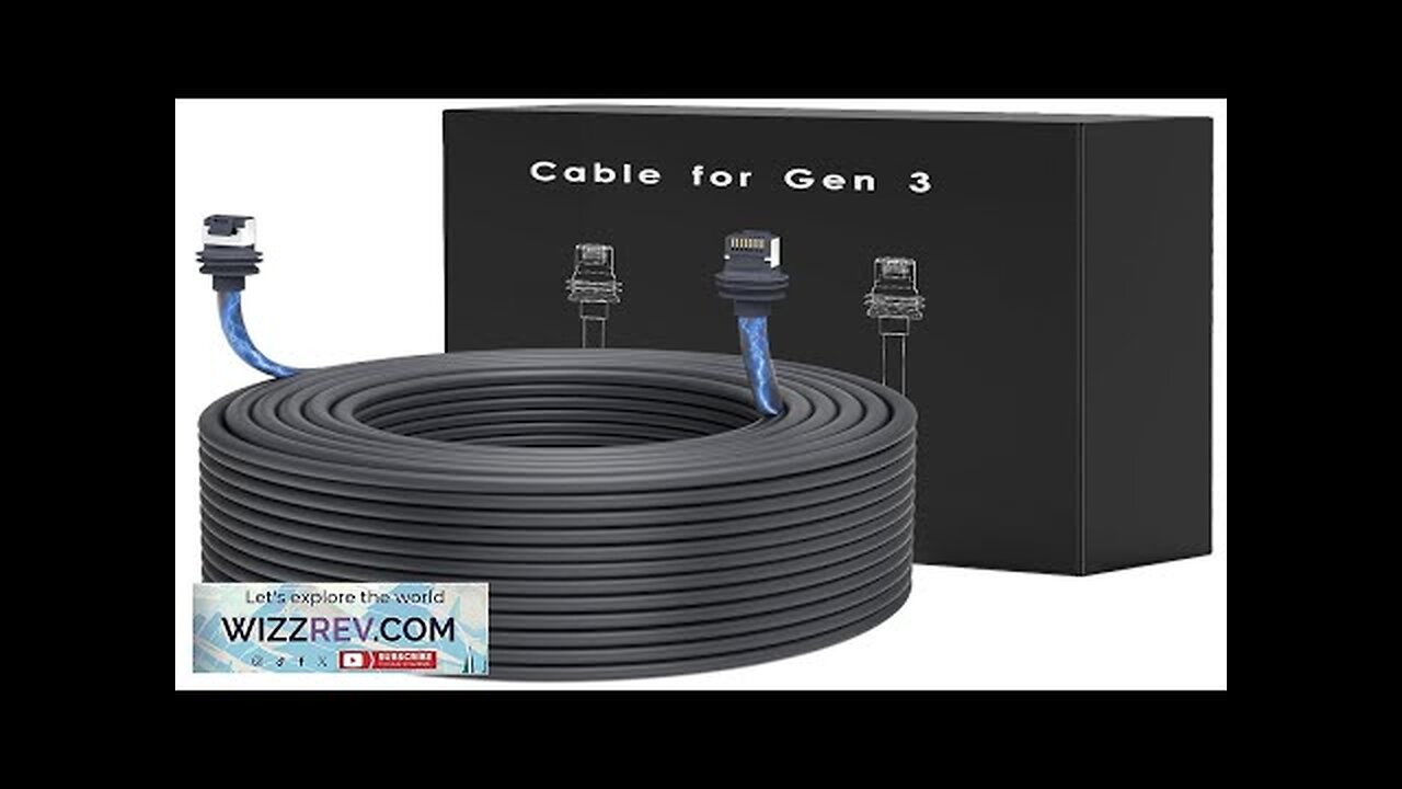 150FT Starlink Cable for Starlink Actuated Gen 3Waterproof Starlink Internet Kit Review