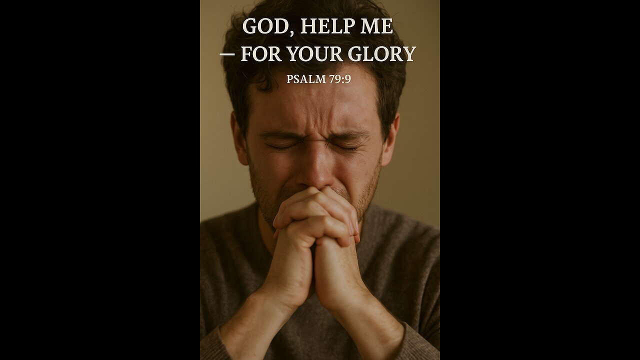“God, Help Me — For Your Glory 🙏”