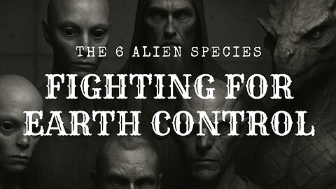 The 6 Alien Species👽️Fighting for Earth Control