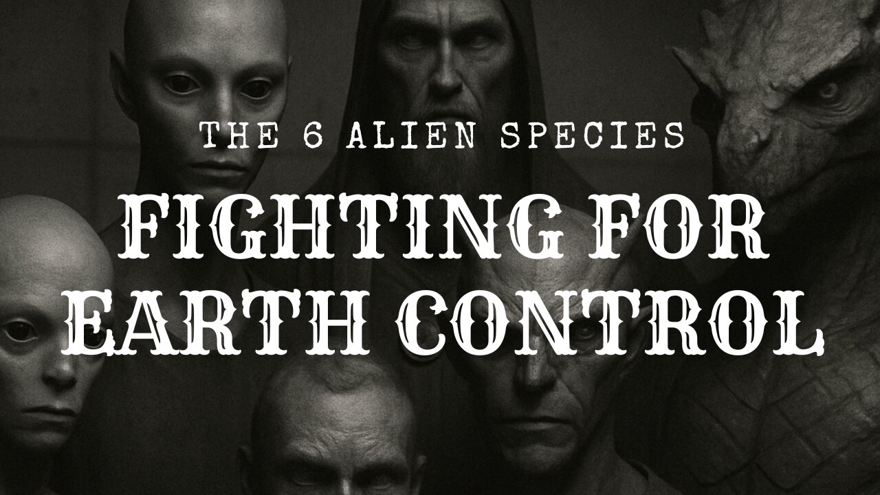 The 6 Alien Species👽️Fighting for Earth Control