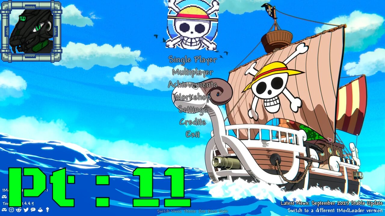 Terraria One Piece Adv Pt 11 {Like ALL the bosses, but then only a 1/3 of them?}
