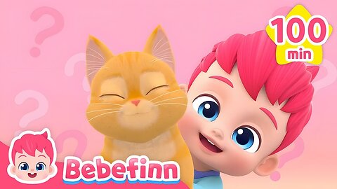 Meow! The Cat Song and More | Bebefinn Nursery Rhymes & Kids Songs