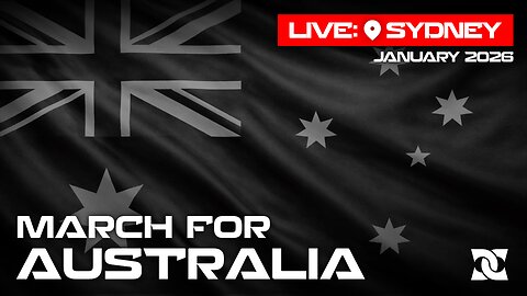 🔴 LIVE: March For Australia, SYDNEY | Australia Day '26