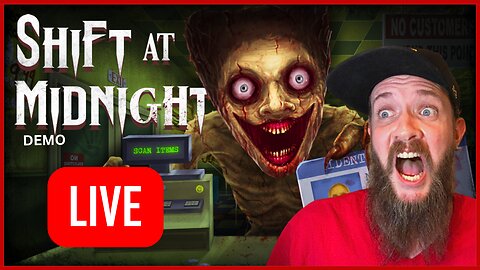 🔴LIVE: Shift at Midnight (Demo) 🌙 First Playthrough | Horror Gameplay