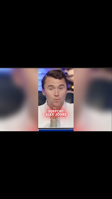 Charlie Kirk: Everyone Needs To Support Alex Jones - 12/17/23