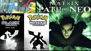 Matrix Path Of Neo PS2 + Pokemon Black/White + maybe more