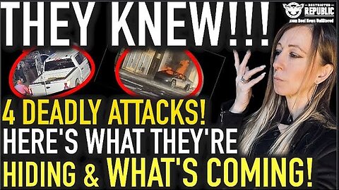 THEY KNEW! 2025 & BANG! 4 Deadly Attacks! Here’s What They’re Hiding & What’s COMING!