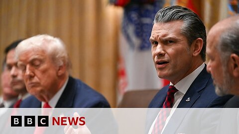 Pete Hegseth could have endangered troop safety with Signal chat says Pentagon watchdog | BBC News