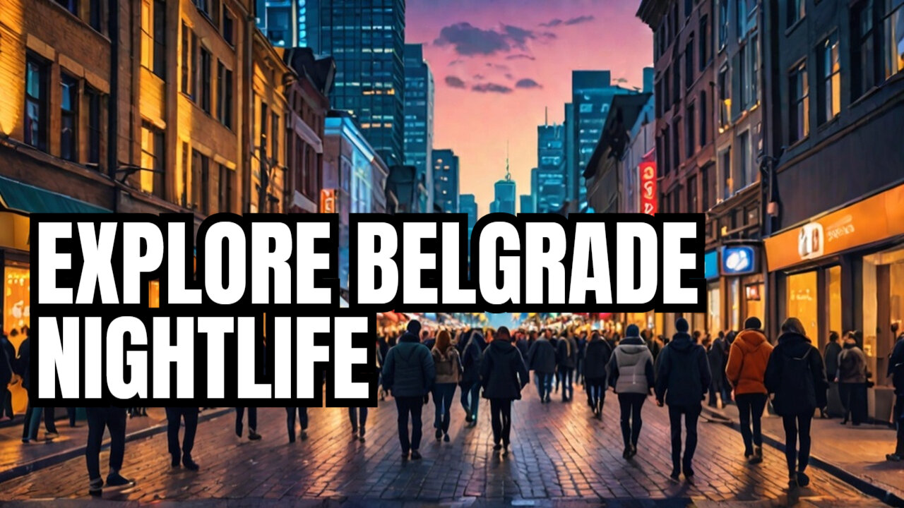 Nightlife Belgrade, Serbia