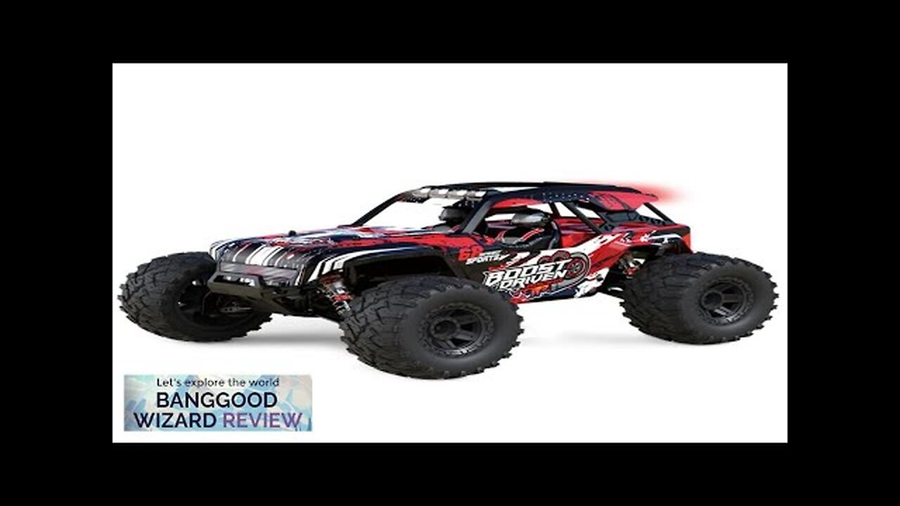 GS105 RTR 1/10 2.4G 4WD 60km/h Brushless RC Car Metal Chassis Desert Review